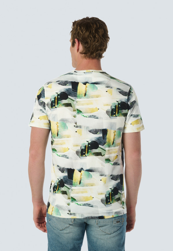T-SHIRT CREWNECK ALLOVER PRINTED
