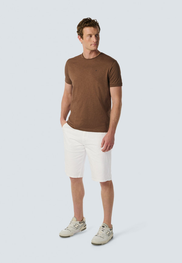 ΒΕΡΜΟΥΔΑ CHINO GARMENT DYED TWILL STRETCH ELASTIC WAISTBAND