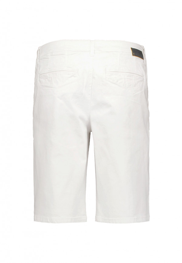 ΒΕΡΜΟΥΔΑ CHINO GARMENT DYED TWILL STRETCH ELASTIC WAISTBAND