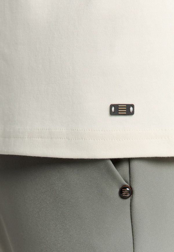 Τ-SHIRT CREWNECK HEAVY SOLID BACK PRINT