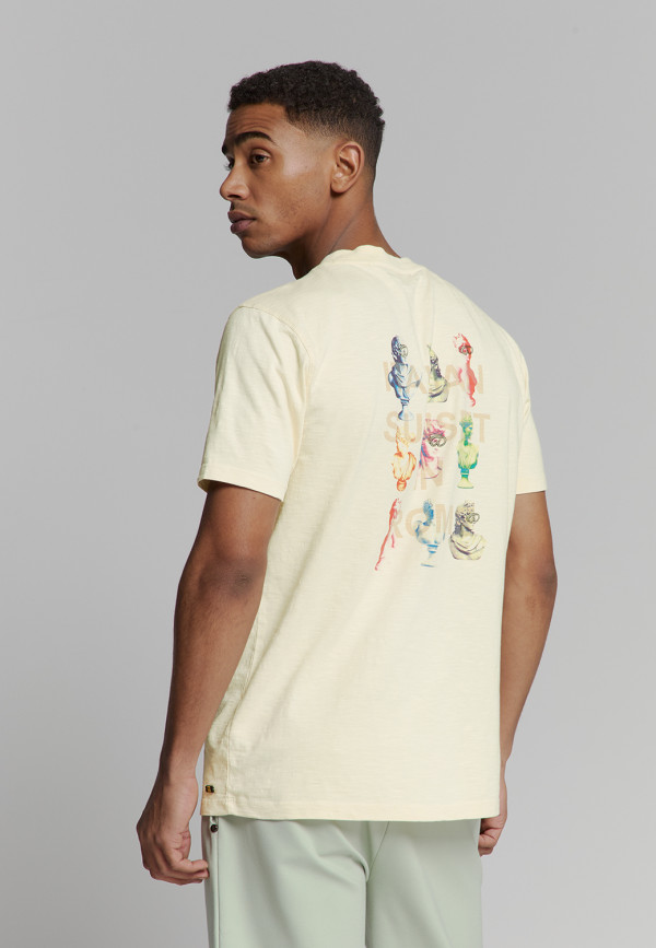 Τ-SHIRT CREWNECK SLUB SUNSET IN ROME