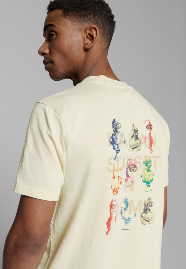 Τ-SHIRT CREWNECK SLUB SUNSET IN ROME