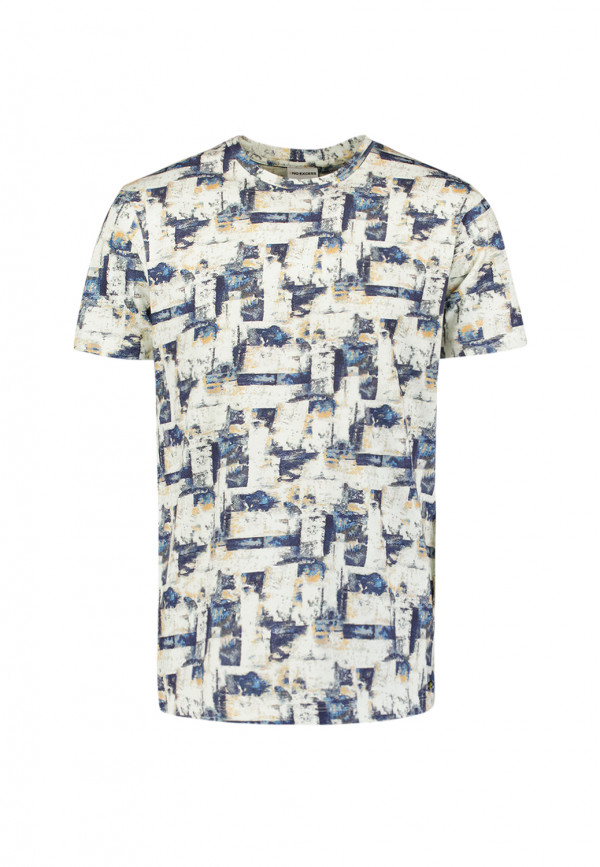 T-SHIRT CREWNECK ALLOVER PRINTED