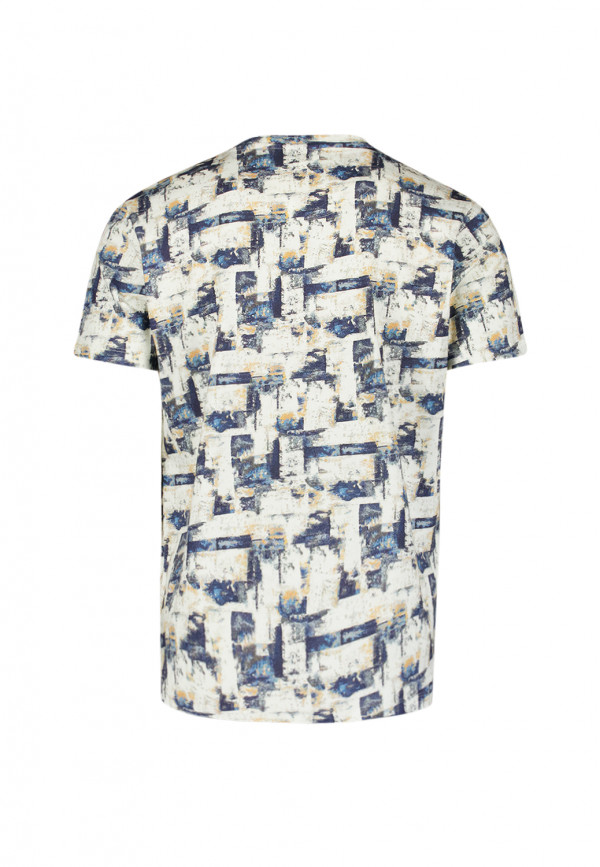 T-SHIRT CREWNECK ALLOVER PRINTED