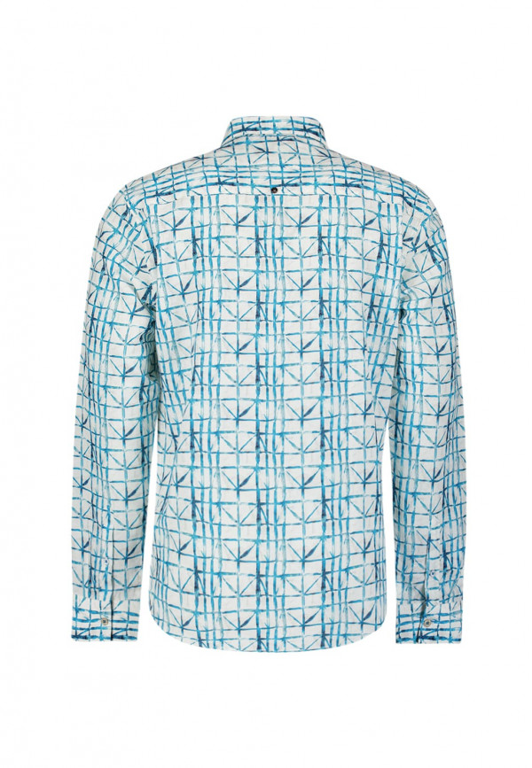 ΜΑΚΡΥΜΑΝΙΚΟ ΠΟΥΚΑΜΙΣΟ ALLOVER PRINTED LINEN BLEND