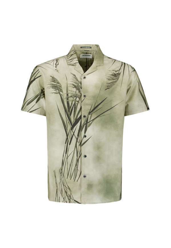 KONTOMANIKO ΠΟΥΚΑΜΙΣΟ REVERS COLLAR ALLOVER PRINTED FLORAL