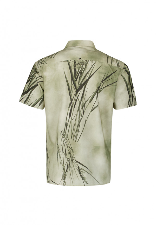KONTOMANIKO ΠΟΥΚΑΜΙΣΟ REVERS COLLAR ALLOVER PRINTED FLORAL