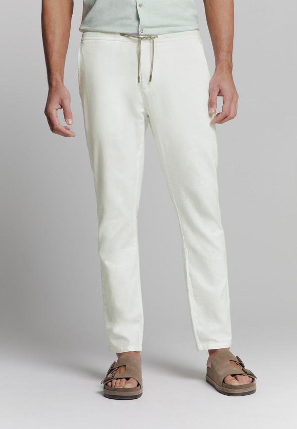 ΠΑΝΤΕΛΟΝΙ GARMENT DYED LINEN BLEND