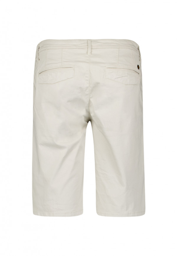 ΒΕΡΜΟΥΔΑ CHINO GARMENT DYED TWILL STRETCH ELASTIC WAISTBAND