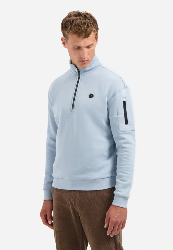 ΦΟΥΤΕΡ HALF-ZIP BRUSHED
