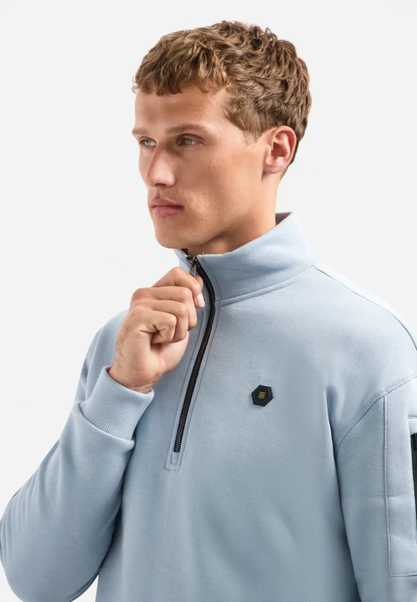 ΦΟΥΤΕΡ HALF-ZIP BRUSHED