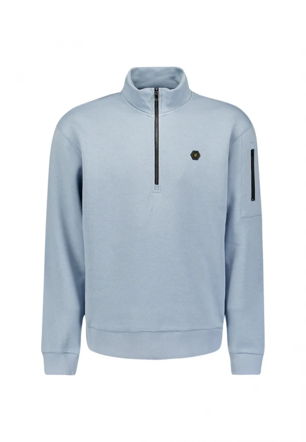 ΦΟΥΤΕΡ HALF-ZIP BRUSHED