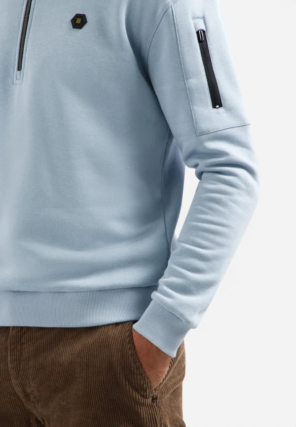 ΦΟΥΤΕΡ HALF-ZIP BRUSHED