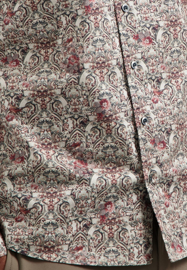 ΜΑΚΡΥΜΑΝΙΚΟ ΠΟΥΚΑΜΙΣΟ STRETCH ALL OVER PRINTED