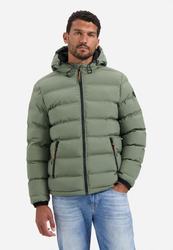 ΜΠΟΥΦΑΝ SHORT FIT SEALED HOODED PADDED