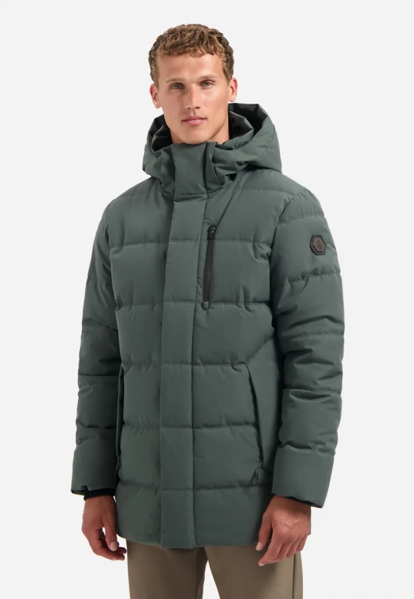 ΜΠΟΥΦΑΝ ΠΑΡΚΑ QUILTED WATER REPPELANT+WINDPROOF DETACHABLE HOOD SUPERIOR COMFORT (SCOTT)