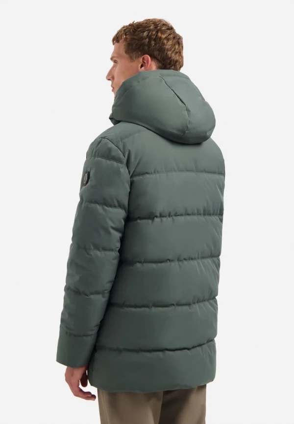 ΜΠΟΥΦΑΝ ΠΑΡΚΑ QUILTED WATER REPPELANT+WINDPROOF DETACHABLE HOOD SUPERIOR COMFORT (SCOTT)