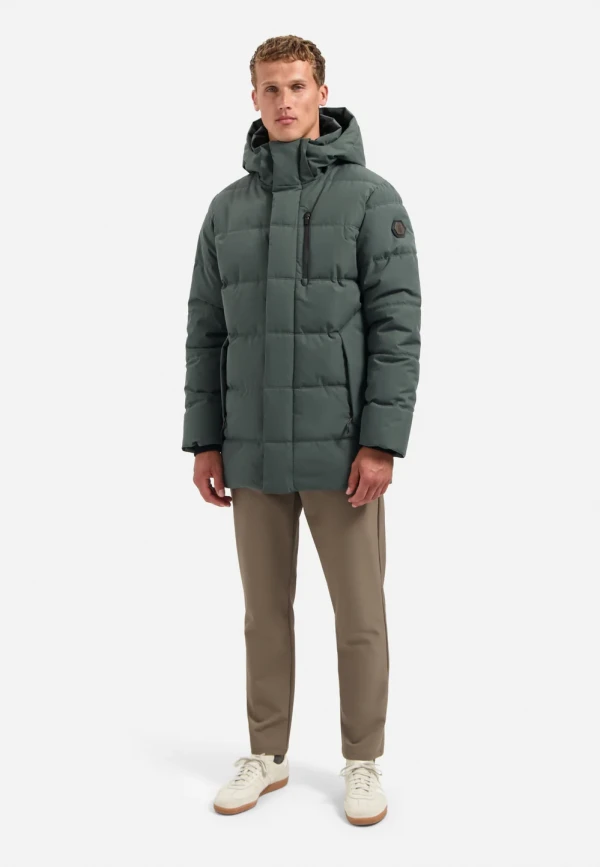ΜΠΟΥΦΑΝ ΠΑΡΚΑ QUILTED WATER REPPELANT+WINDPROOF DETACHABLE HOOD SUPERIOR COMFORT (SCOTT)