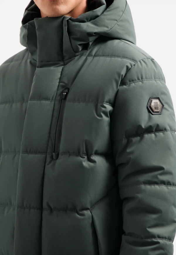 ΜΠΟΥΦΑΝ ΠΑΡΚΑ QUILTED WATER REPPELANT+WINDPROOF DETACHABLE HOOD SUPERIOR COMFORT (SCOTT)