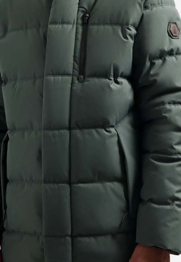 ΜΠΟΥΦΑΝ ΠΑΡΚΑ QUILTED WATER REPPELANT+WINDPROOF DETACHABLE HOOD SUPERIOR COMFORT (SCOTT)