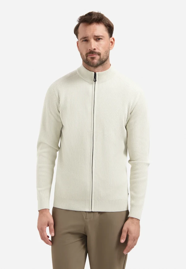 ΠΛΕΚΤΗ ΖΑΚΕΤΑ FULL ZIP TUCK STITCH