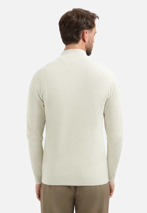 ΠΛΕΚΤΗ ΖΑΚΕΤΑ FULL ZIP TUCK STITCH