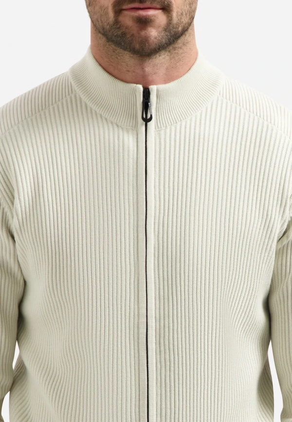 ΠΛΕΚΤΗ ΖΑΚΕΤΑ FULL ZIP TUCK STITCH