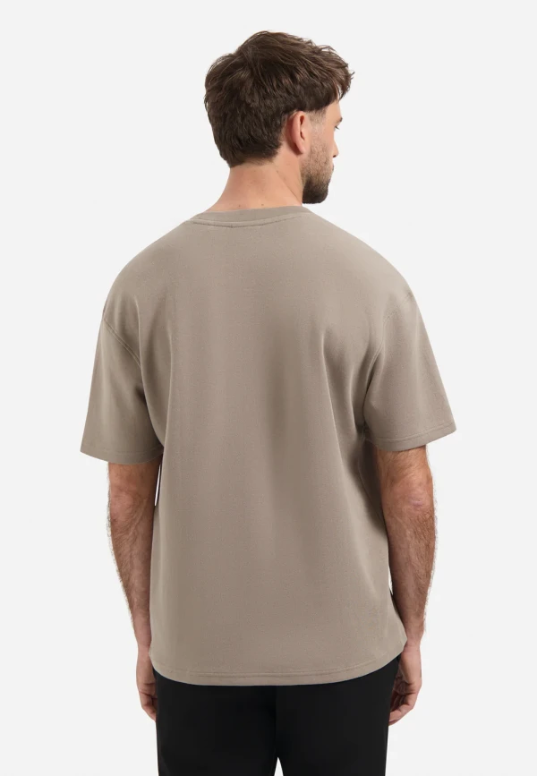 ΜΟΝΟΧΡΩΜΟ Τ-SHIRT HEAVY INTERLOCK