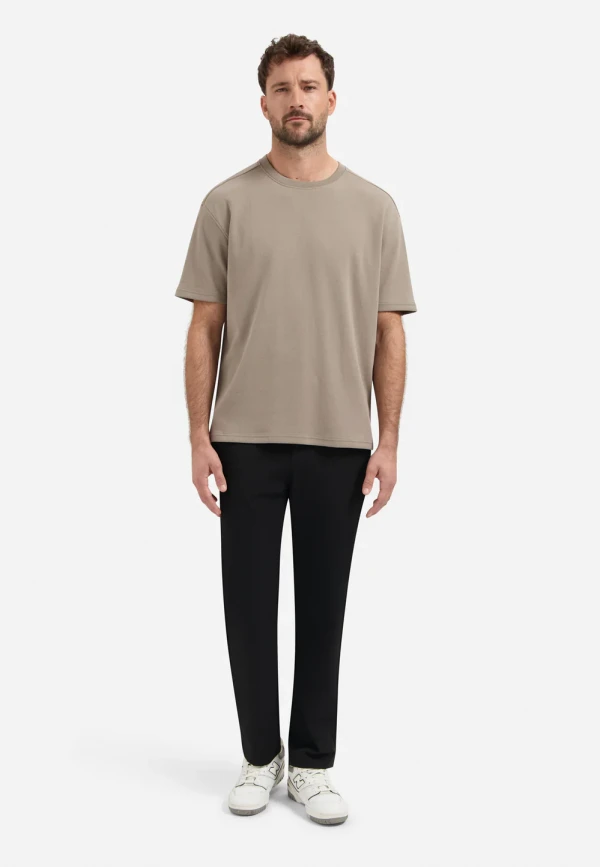 ΜΟΝΟΧΡΩΜΟ Τ-SHIRT HEAVY INTERLOCK