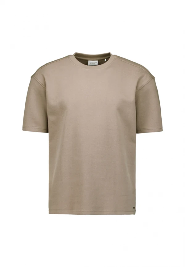 ΜΟΝΟΧΡΩΜΟ Τ-SHIRT HEAVY INTERLOCK