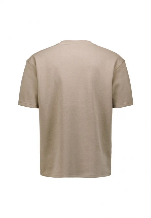 ΜΟΝΟΧΡΩΜΟ Τ-SHIRT HEAVY INTERLOCK