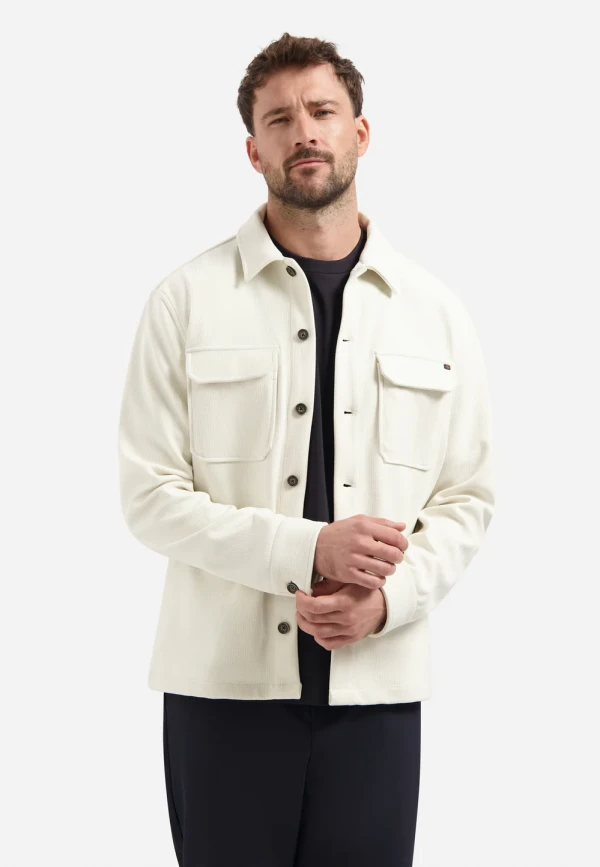 OVERSHIRT BUTTONS RELIEF SWEAT
