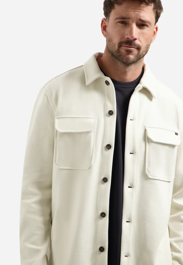 OVERSHIRT BUTTONS RELIEF SWEAT