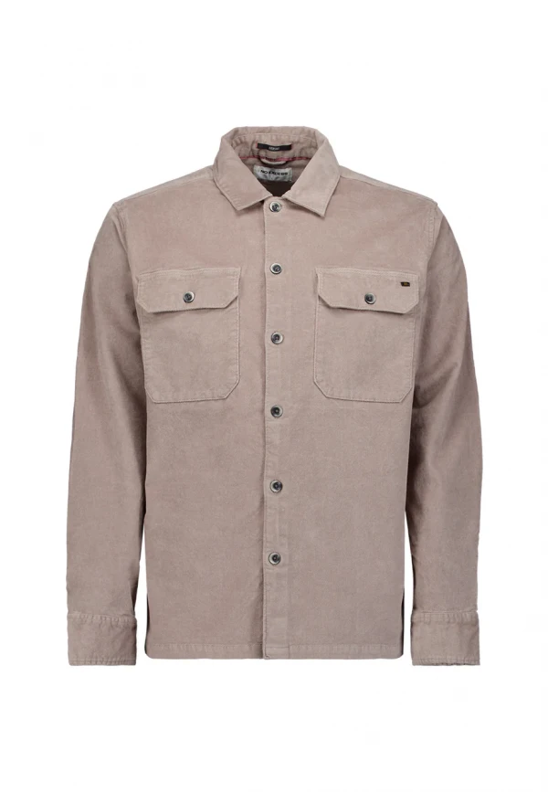 OVERSHIRT BUTTONS TWILL STRETCH