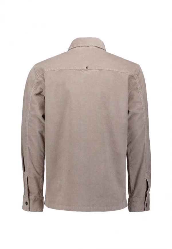 OVERSHIRT BUTTONS TWILL STRETCH