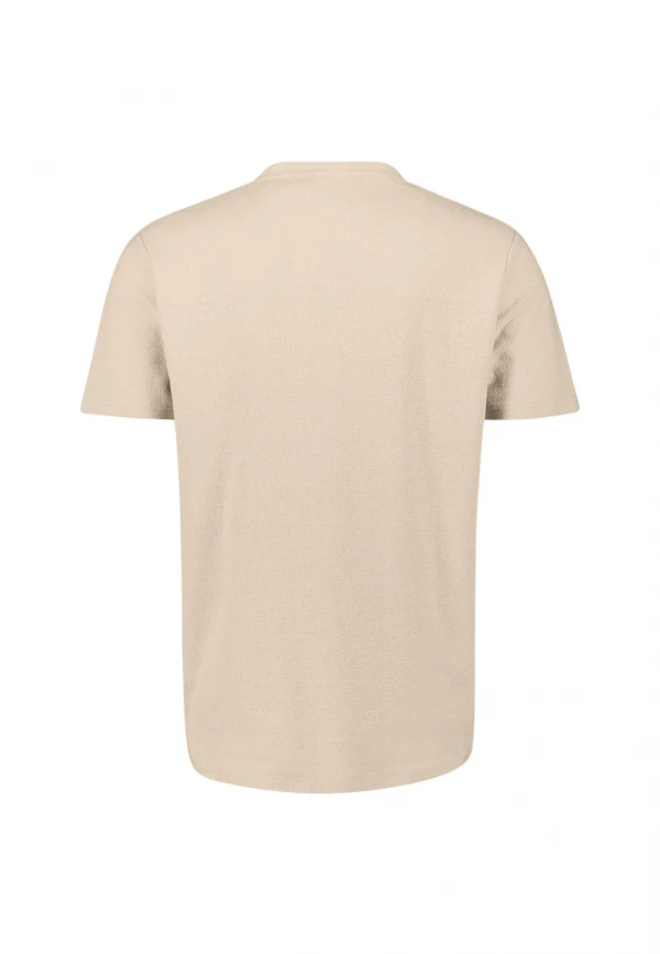 ΜΟΝΟΧΡΩΜΟ T-SHIRT PLAIN JACQUARD