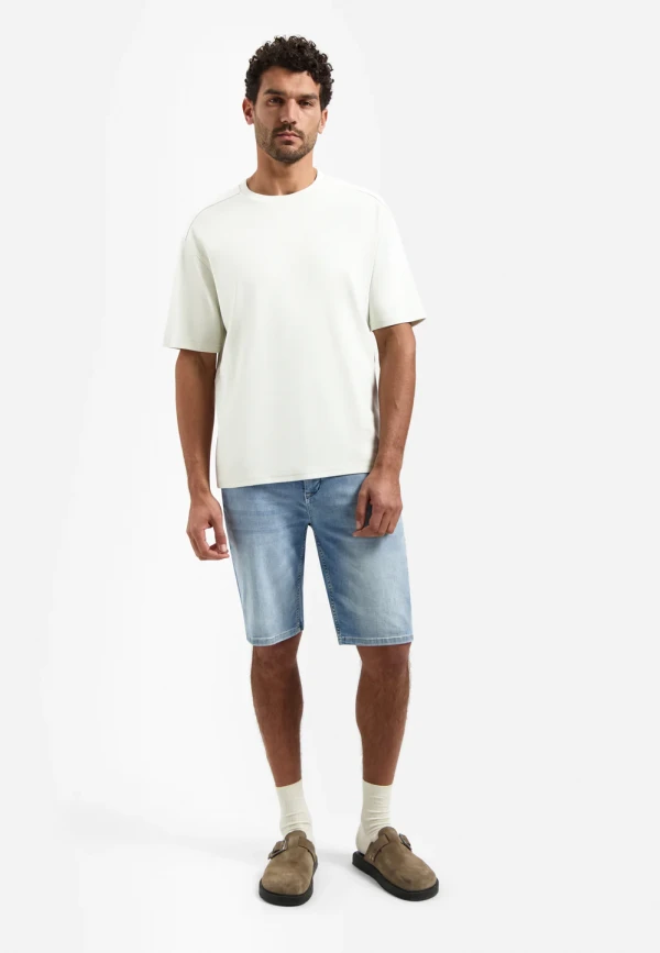 T-SHIRT SOLID HEAVY INTERLOCK