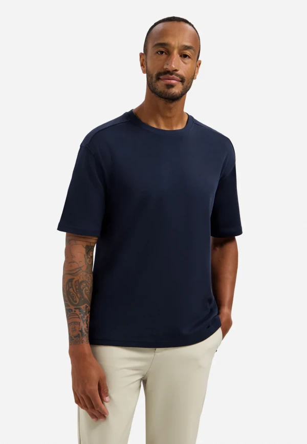 T-SHIRT SOLID HEAVY INTERLOCK