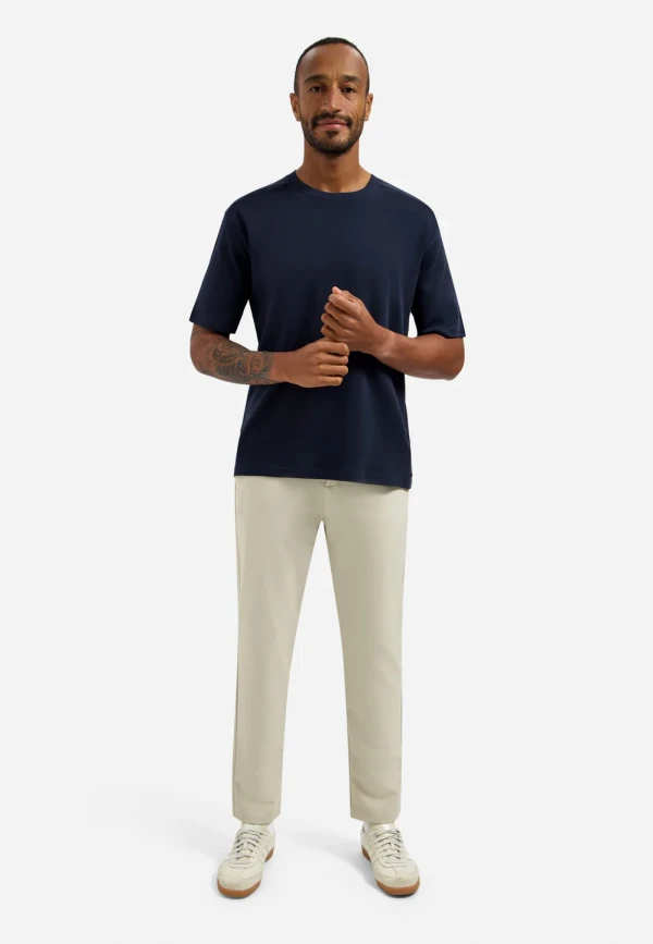 T-SHIRT SOLID HEAVY INTERLOCK
