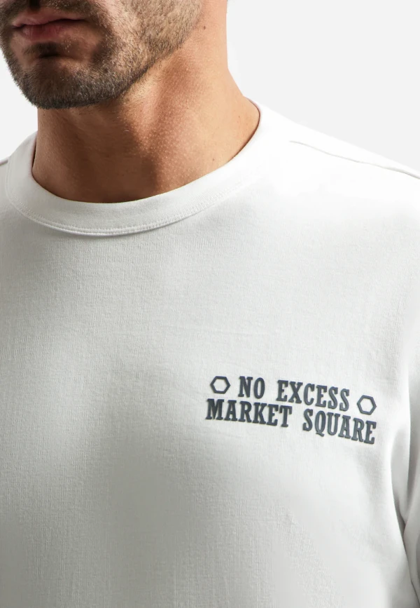 T-SHIRT HEAVY INTERLOCK MARKET SQUARE