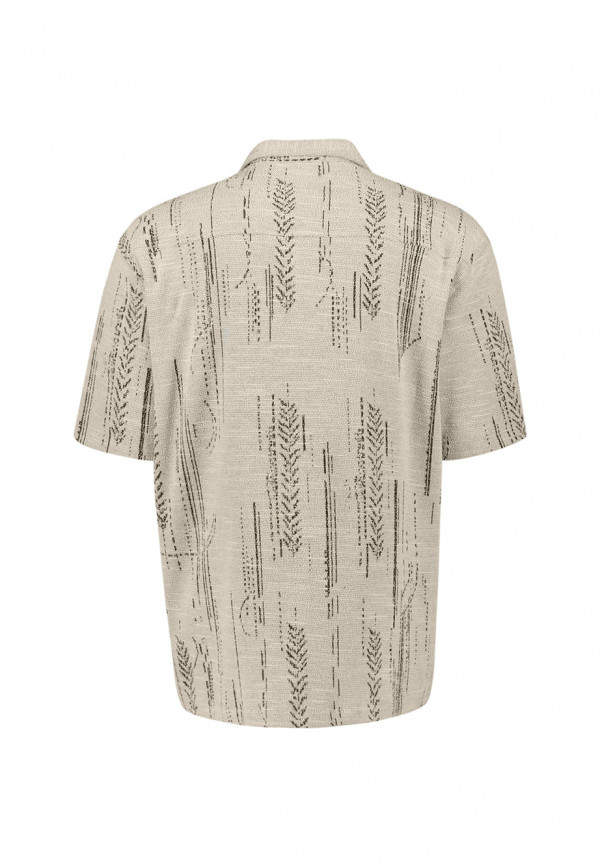 ΚΟΝΤΟΜΑΝΙΚΟ ΠΟΥΚΑΜΙΣΟ TEXTURED JACQUARD