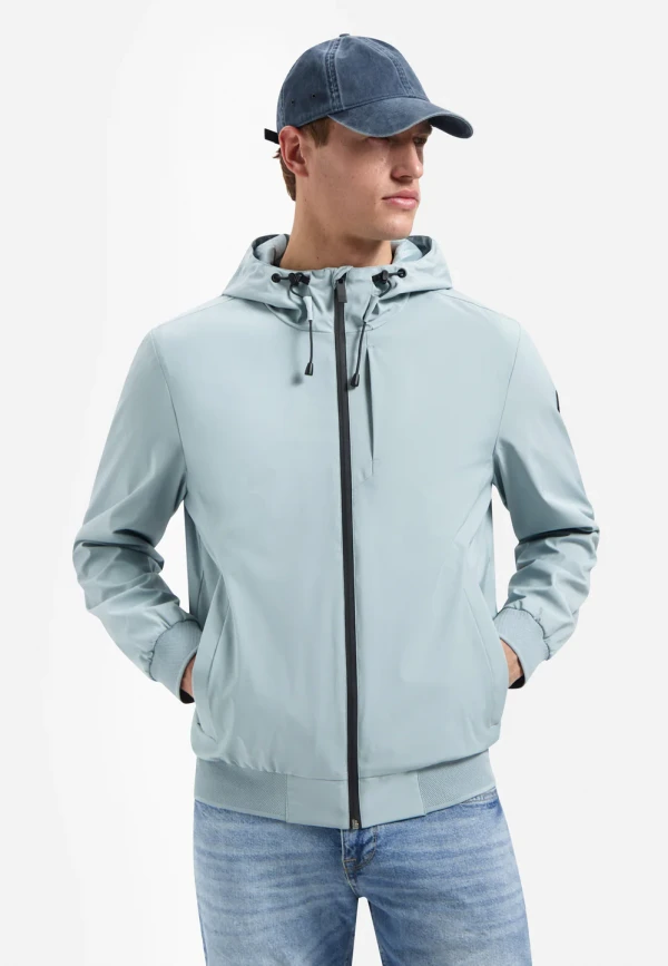 WATER REPELLENT ΜΠΟΥΦΑΝ SHORT FIT HOODED