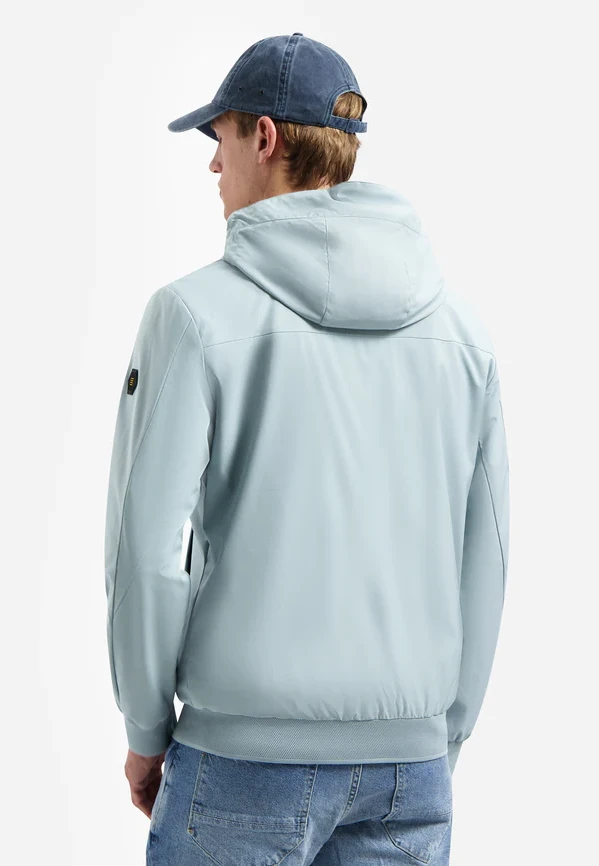 WATER REPELLENT ΜΠΟΥΦΑΝ SHORT FIT HOODED