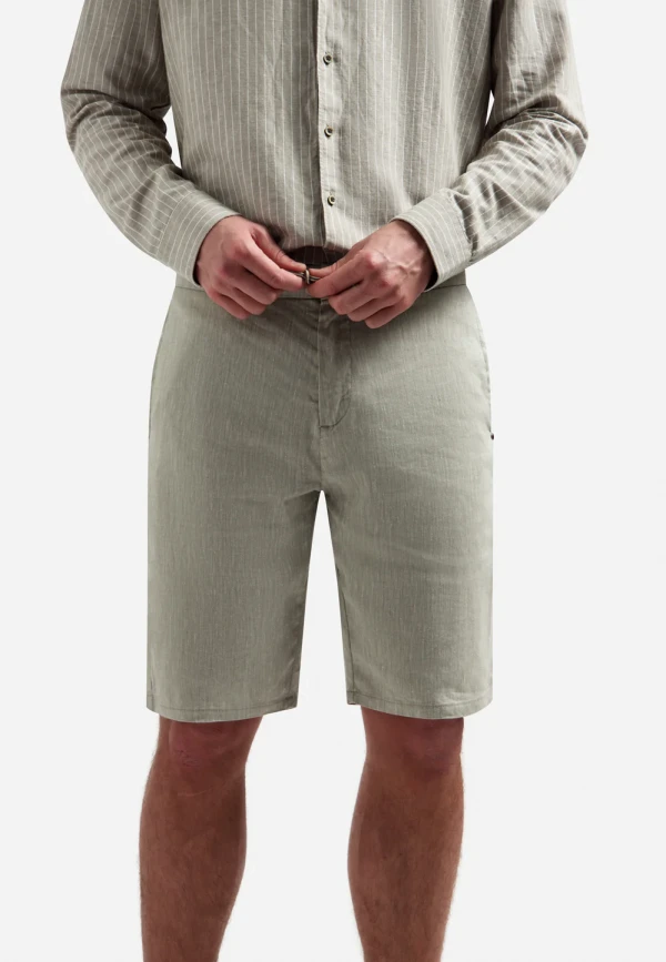 ΒΕΡΜΟΥΔΑ CHINO LINEN BLEND