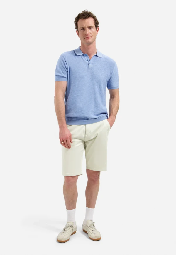 ΒΕΡΜΟΥΔΑ CHINO GARMENT DYED TWILL STRETCH LIGHTWEIGHT