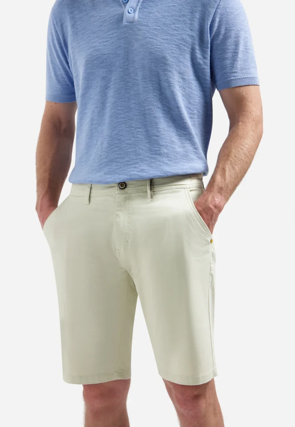 ΒΕΡΜΟΥΔΑ CHINO GARMENT DYED TWILL STRETCH LIGHTWEIGHT