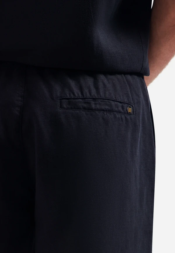 ΒΕΡΜΟΥΔΑ CHINO LINEN BLEND GARMENT DYED