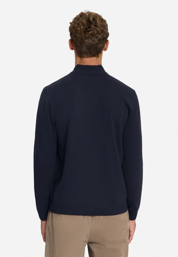 ΠΛΕΚΤΟ HALF ZIP MELANGE