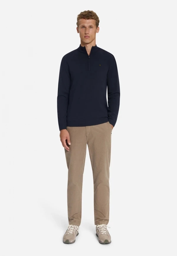 ΠΛΕΚΤΟ HALF ZIP MELANGE