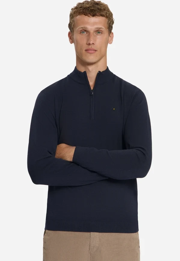 ΠΛΕΚΤΟ HALF ZIP MELANGE